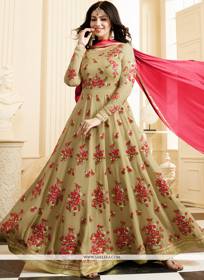 Saree ka 2025 anarkali suit