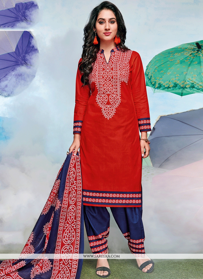 Shop Online Cotton Punjabi Suit 63755 