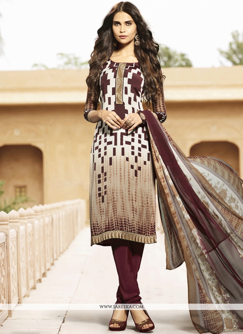 crepe churidar material