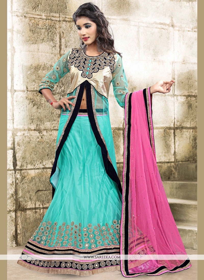 knee length lehenga