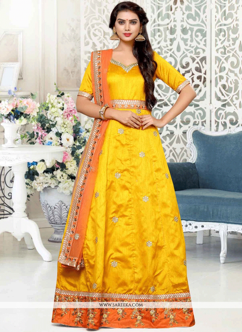 double layer anarkali suit
