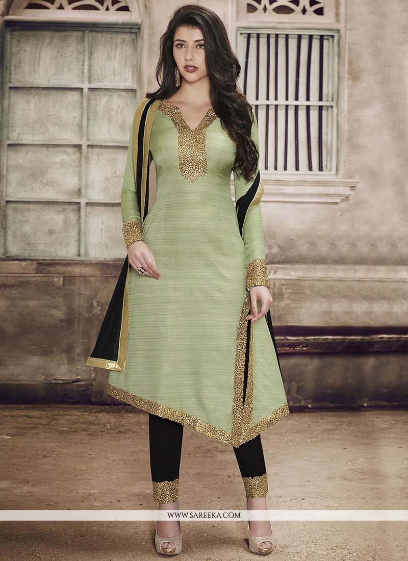 Buy Brown Khadi Cotton Palazzo Suit With Resham Work Online - LSTV03534 |  Andaaz Fashion