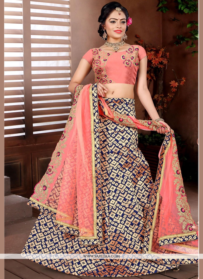 brocade lehenga choli