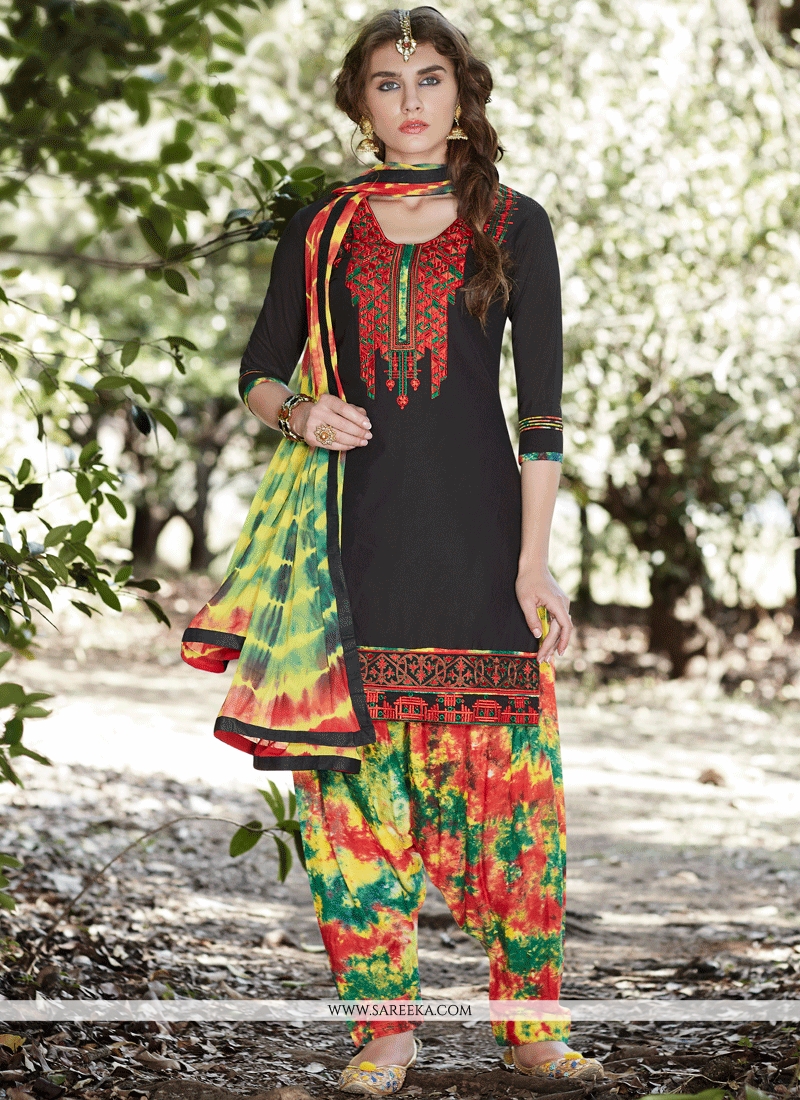 Buy Print Work Punjabi Suit Online