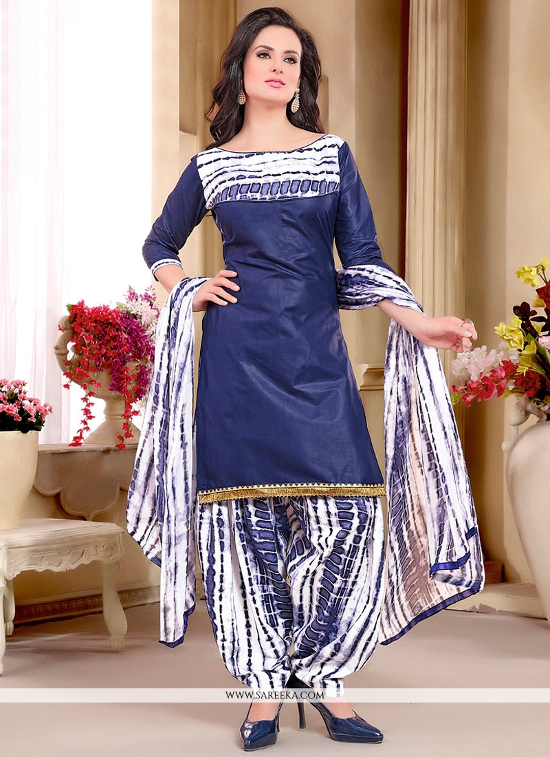 light blue punjabi suit