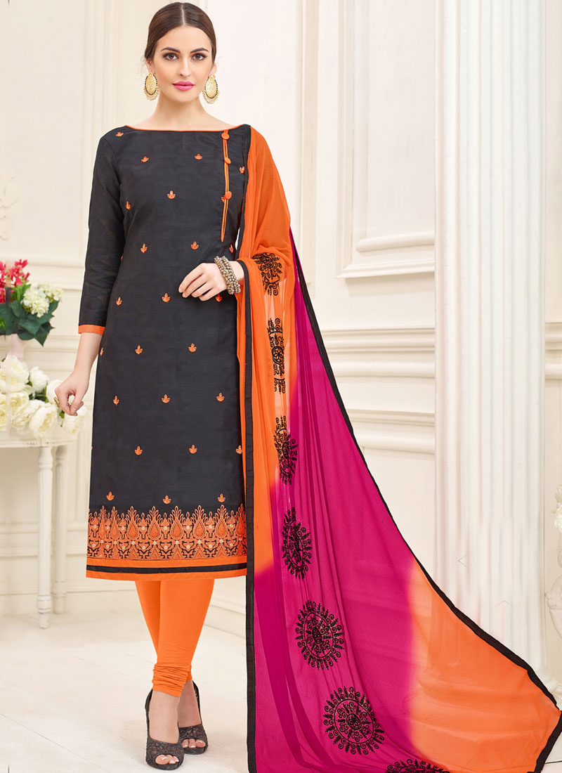 Shop Online Black Salwar Suit : 90927