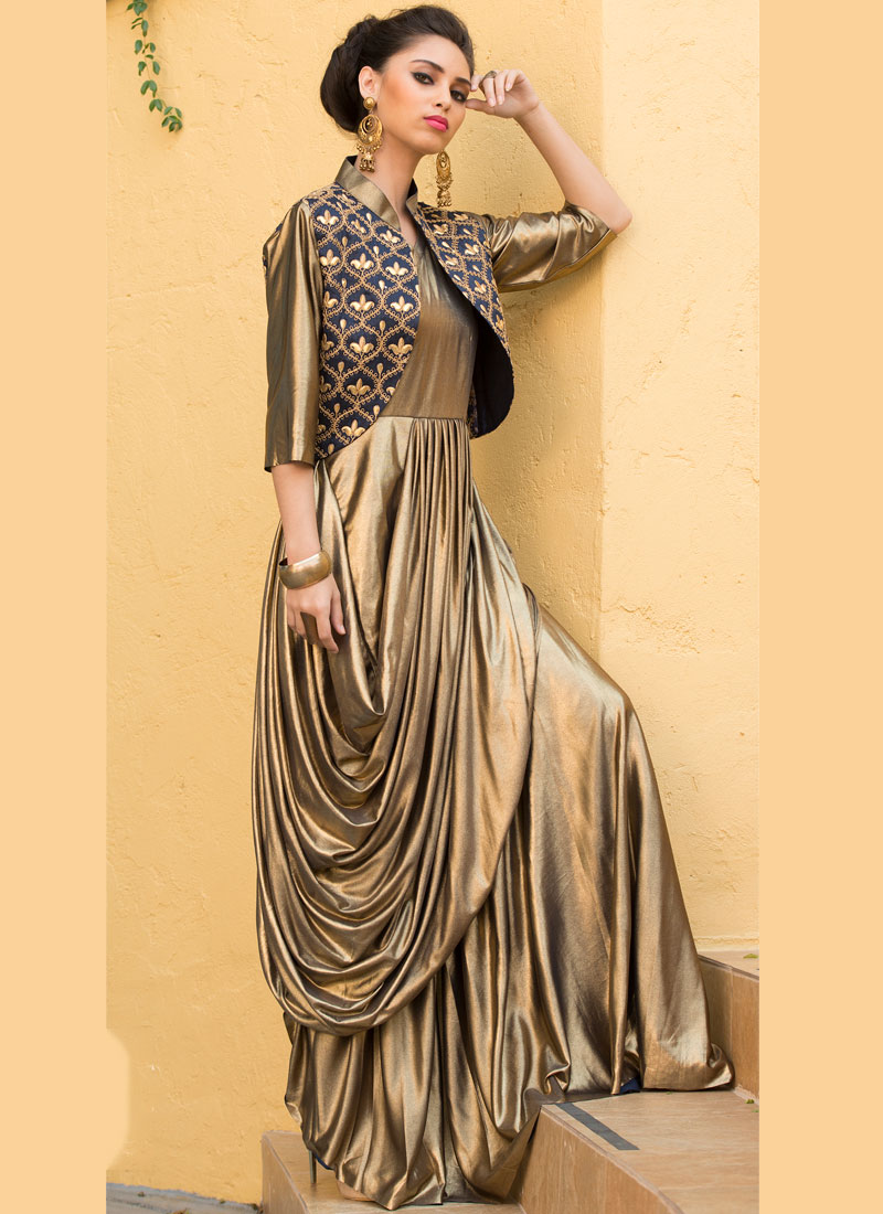 designer gown fancy