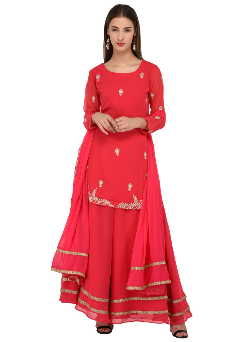 georgette salwar suit dress material