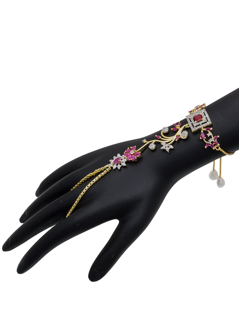 Mehndi Hand Piece Jewellery Henna Hand Chain Nominal