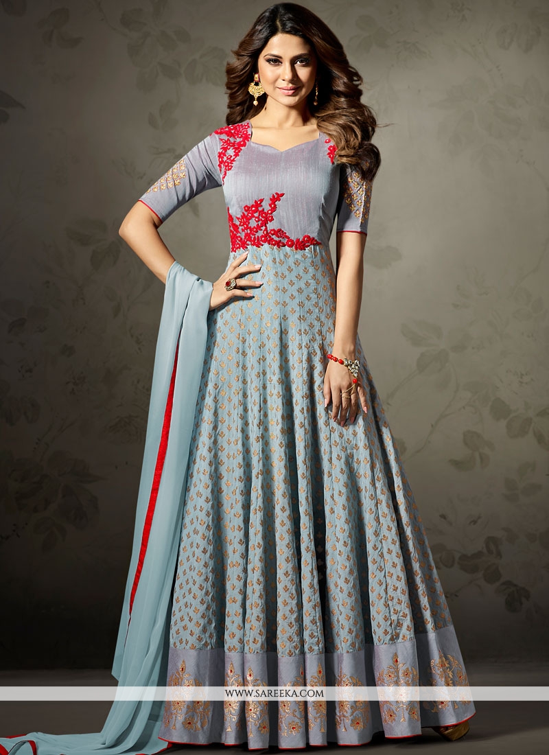 jennifer winget anarkali suit