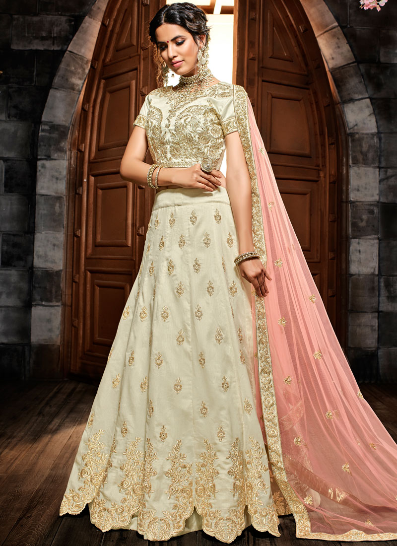 white lehenga choli designs