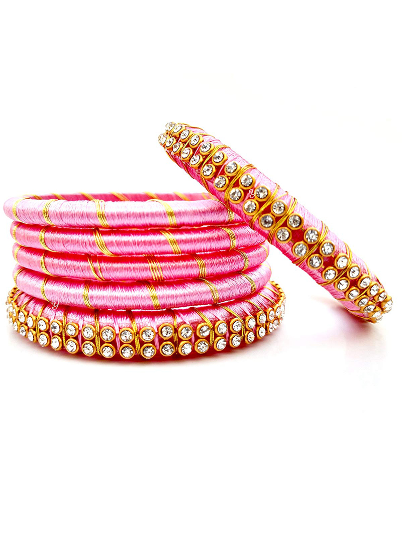 Buy Pink Bangles Online Jewelry