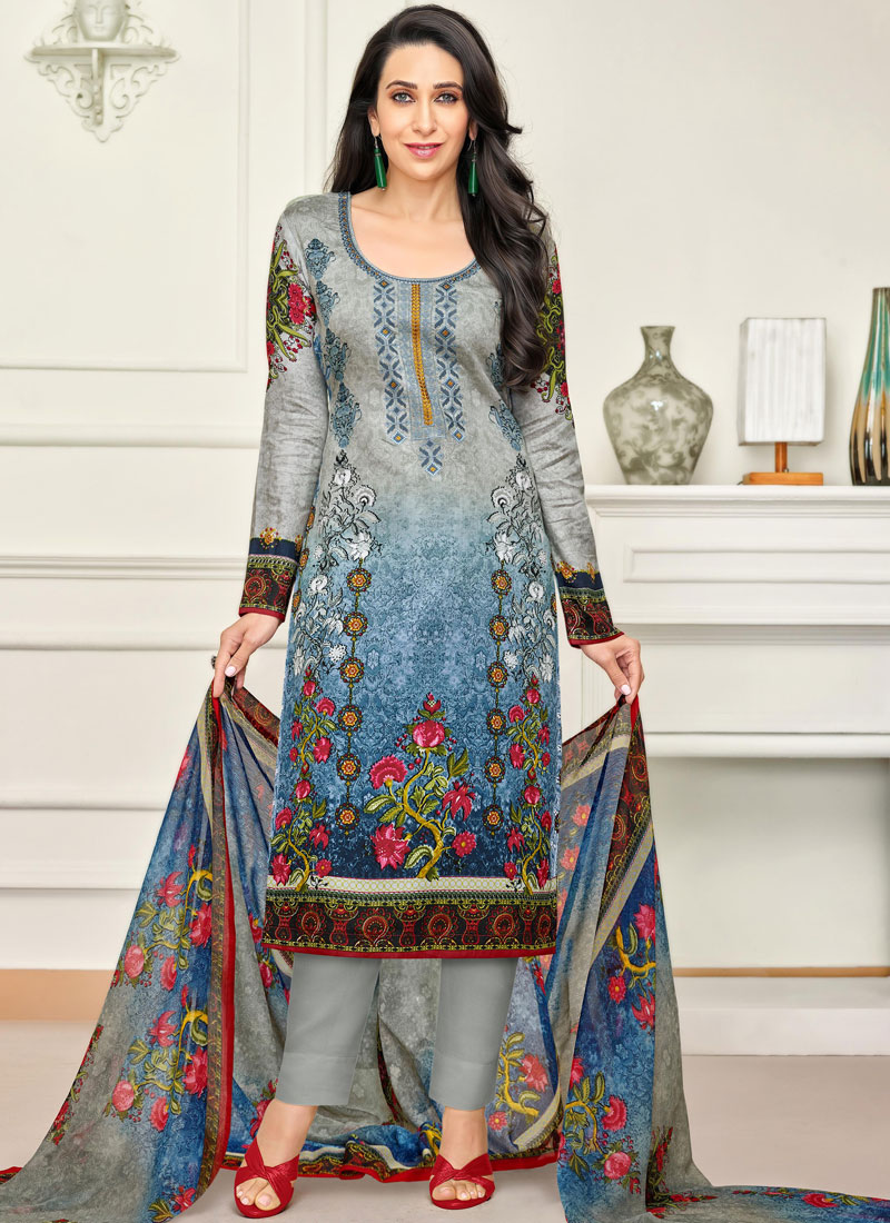 embroidered trouser suit