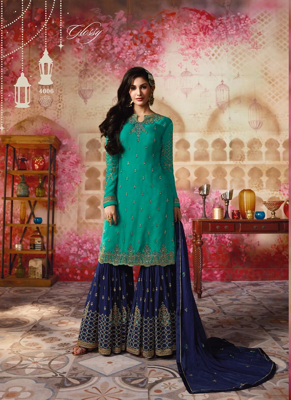 turquoise pakistani dresses