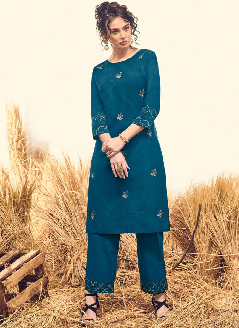 party wear cotton kurtis