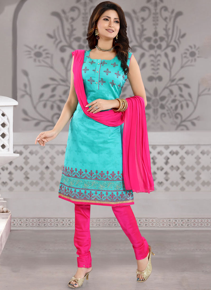 fancy churidar designs