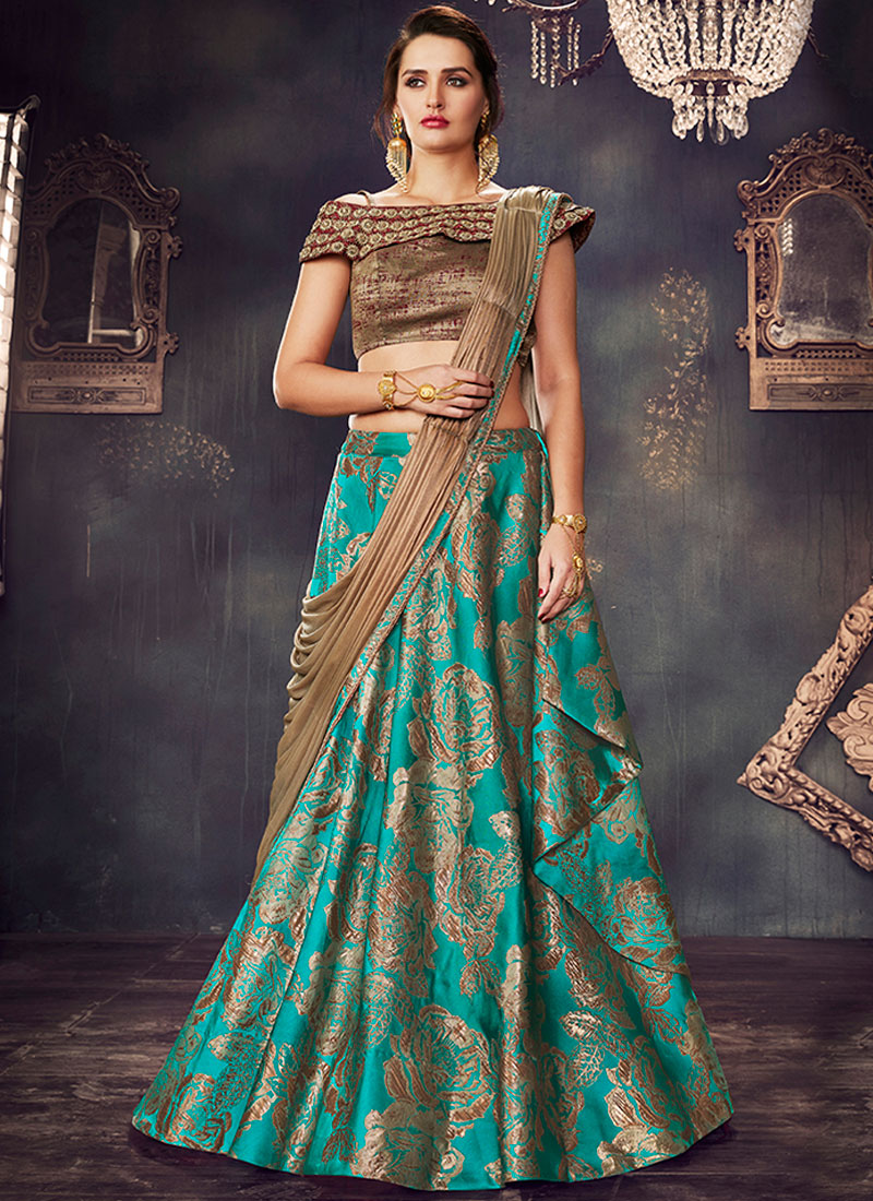 bridal lehenga from scratch