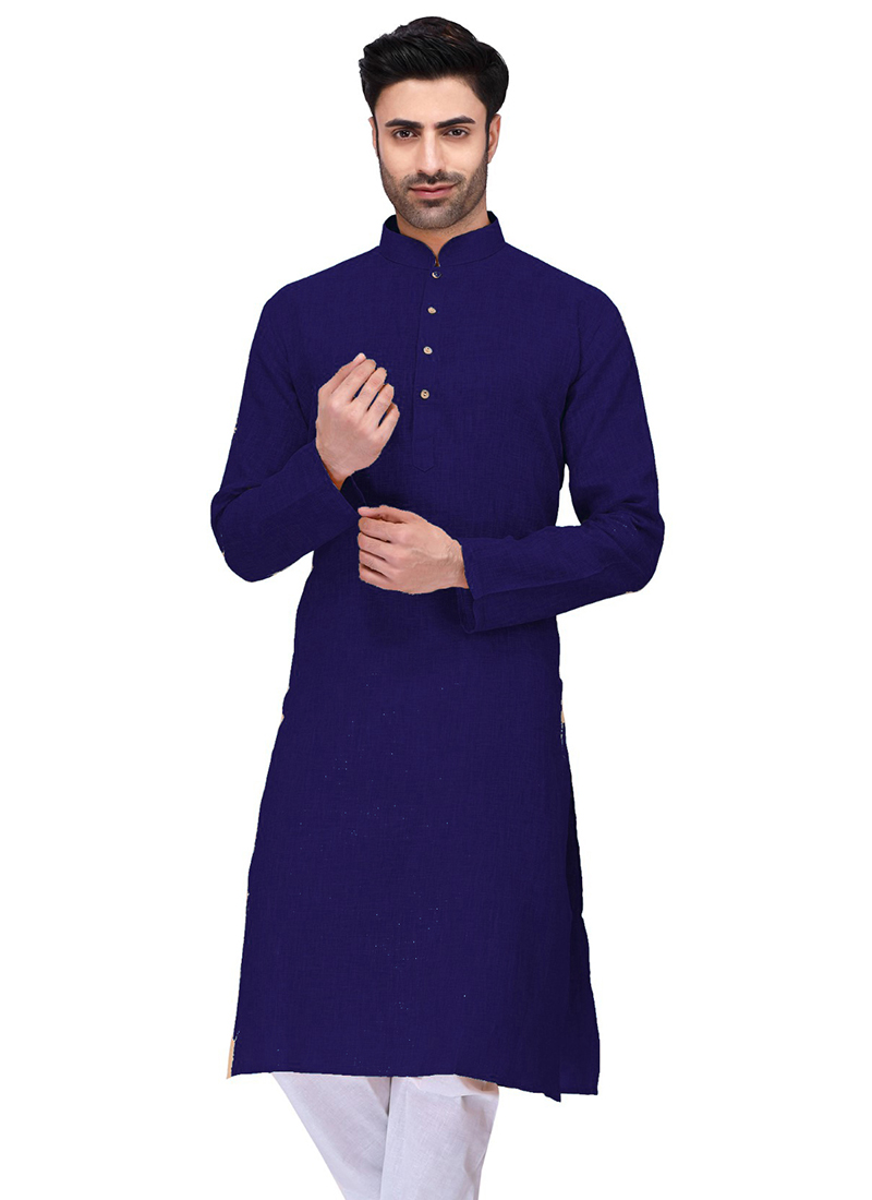 blue kurtis