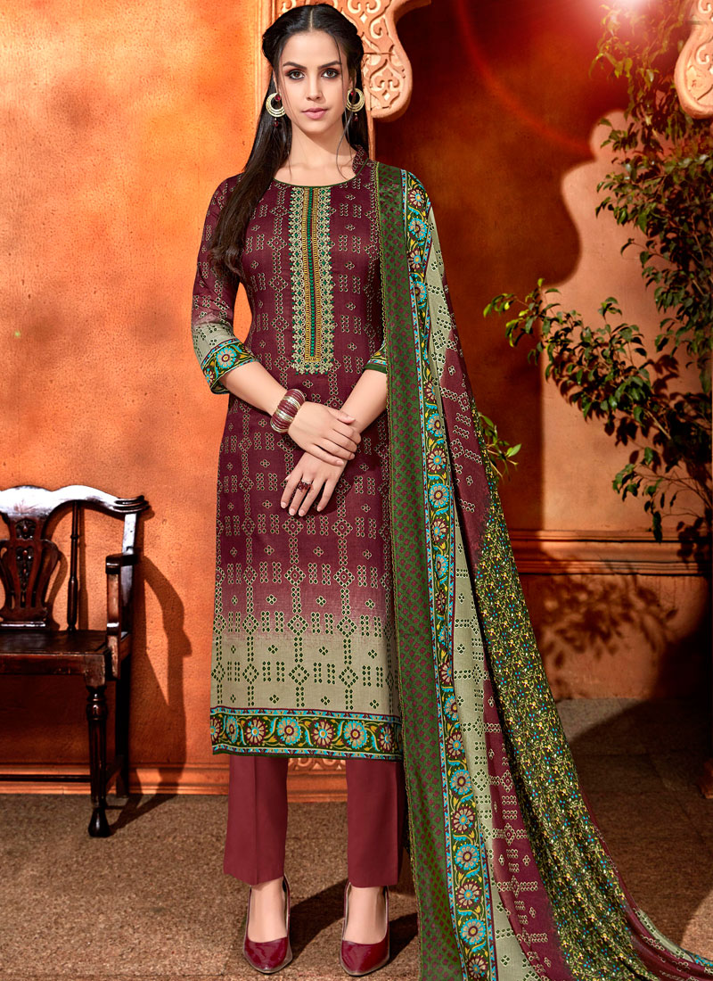 Buy Cotton Wedding Pant Style Suit Online : 137593 - Palazzo Salwar Suits