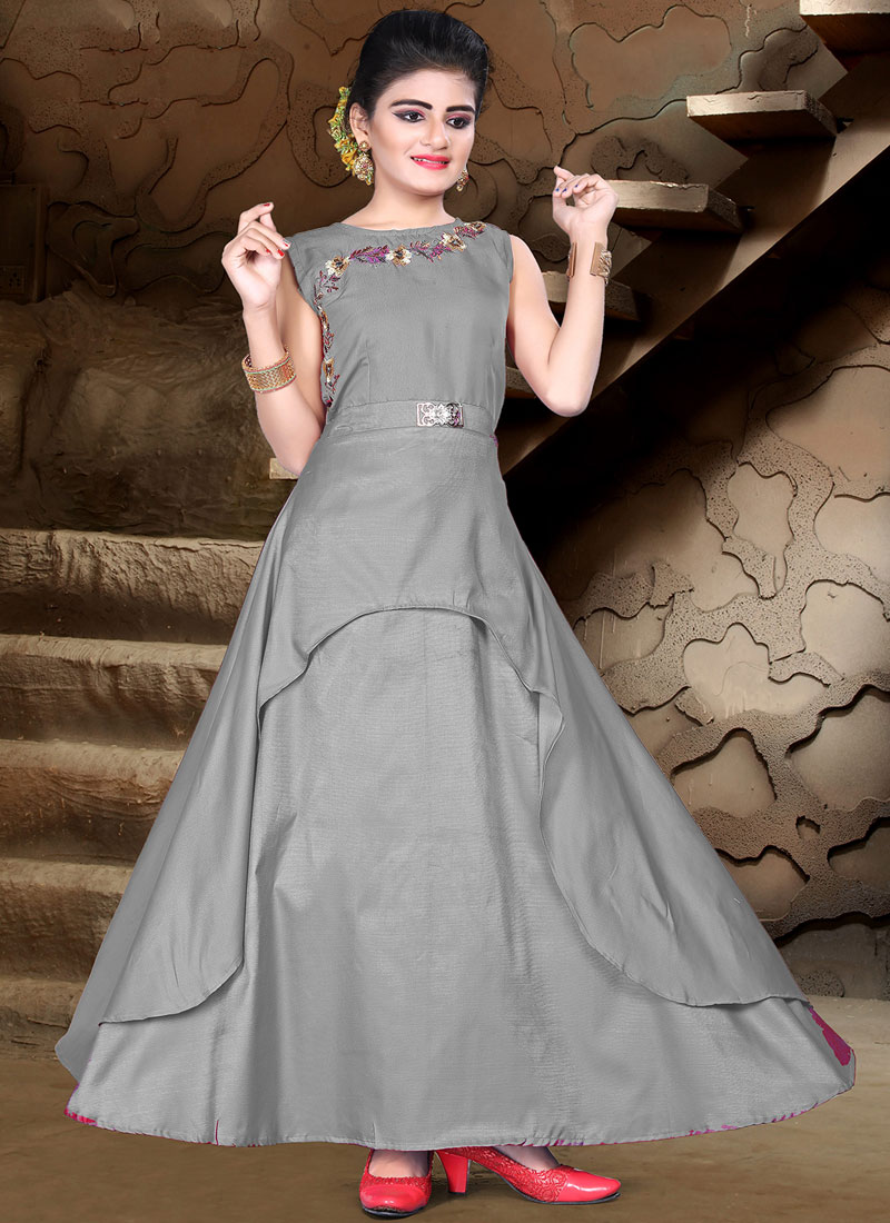 Kids Party Wear Gown Design Designer Partywear Gown For Kids