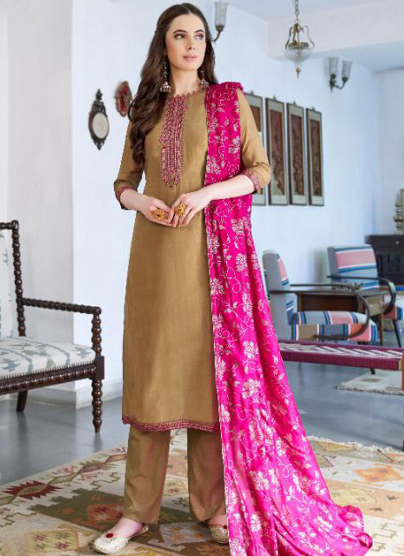 Cotton silk pakistani on sale suits