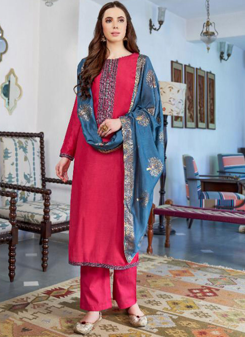 salwar suit silk design