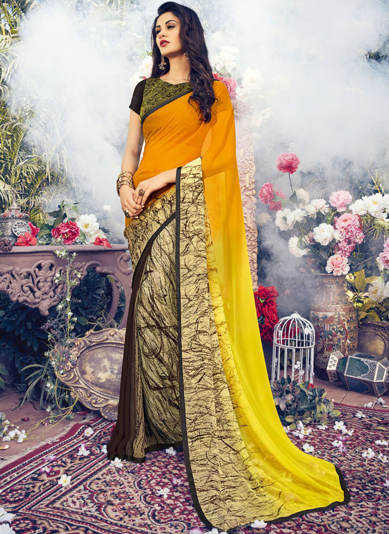 saree for mehendi function