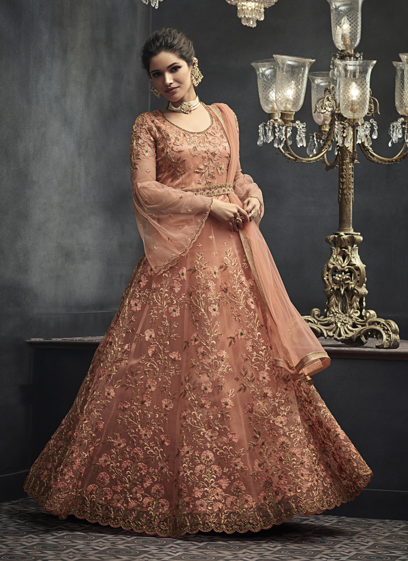 Full clearance length anarkalis