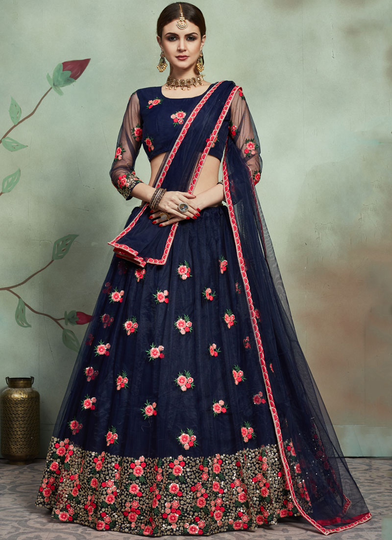 girlish look lehenga choli