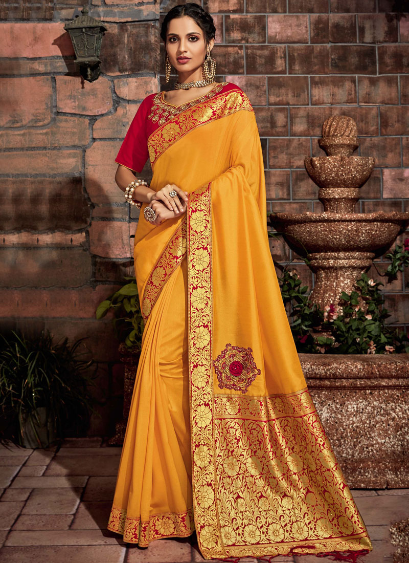 Top 10 Trending Designer Sarees To Standout On This Marriage