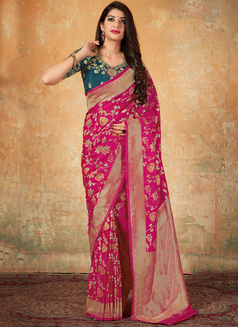 51+ Scintillating Banarasi Sarees For Wedding To Take your Bridal Trousseau  Up a Notch!