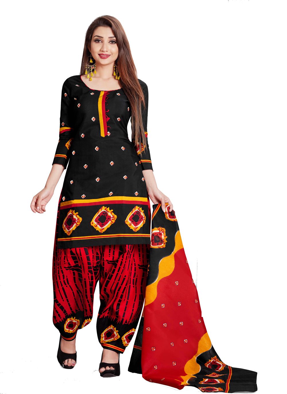 New cotton salwar design Clearance