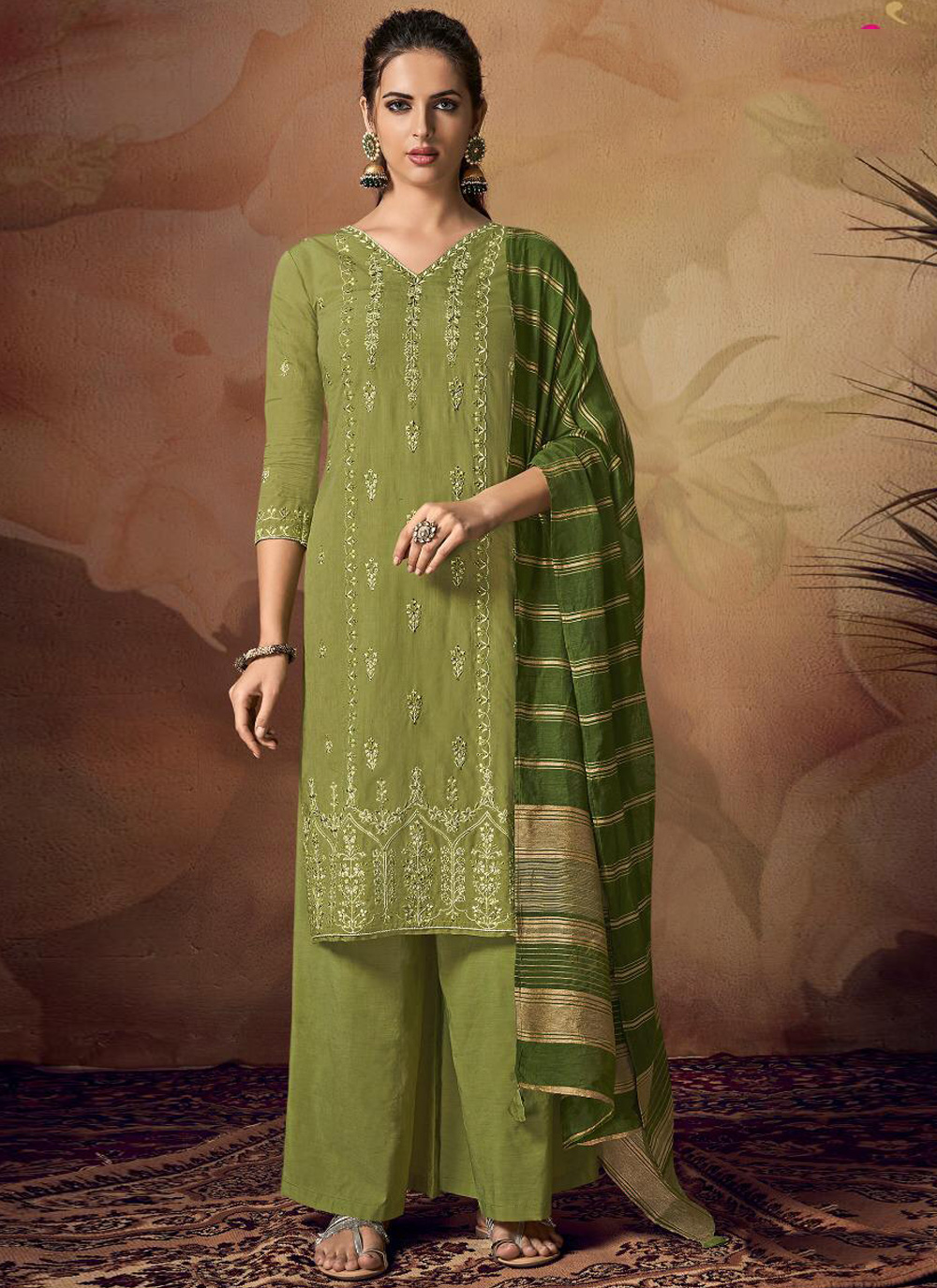party wear palazzo suits online india