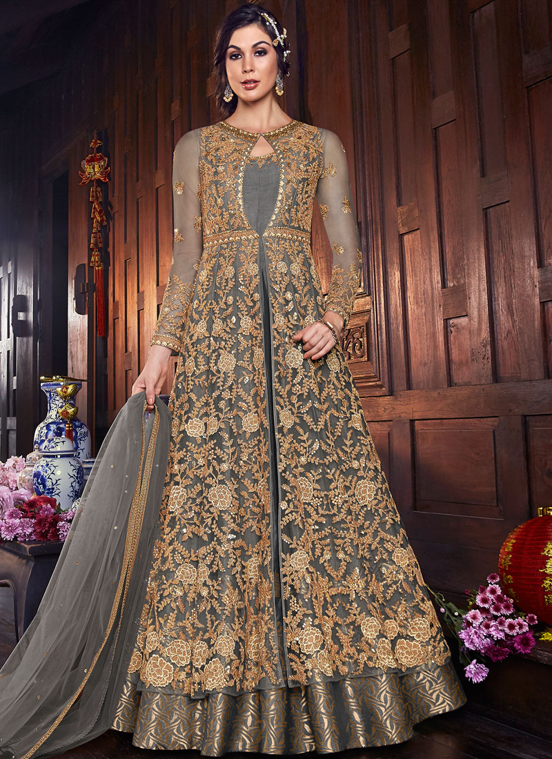 Floor Length Anarkali Suit For Reception Buy Online