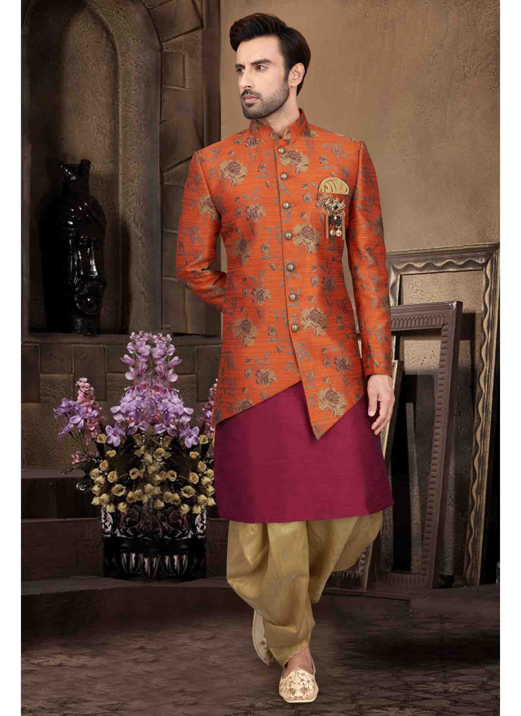 Dhoti kurta clearance for engagement