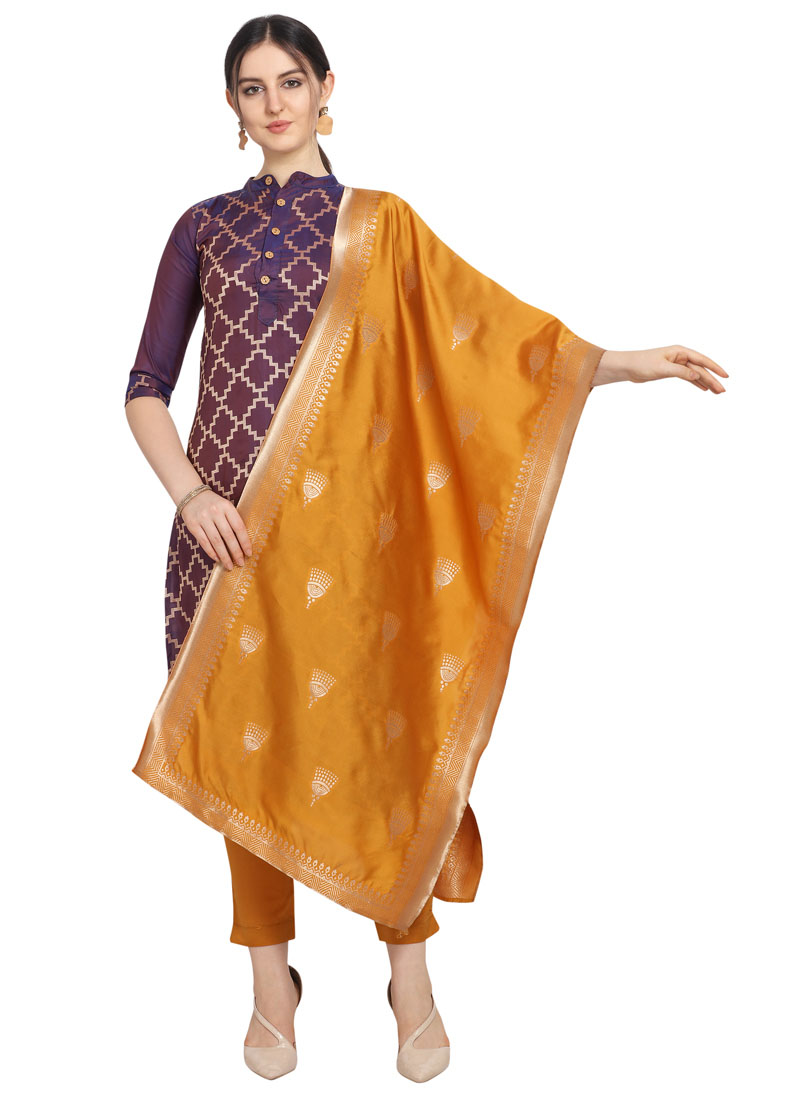 Buy Purple Casual Pant Style Suit Online