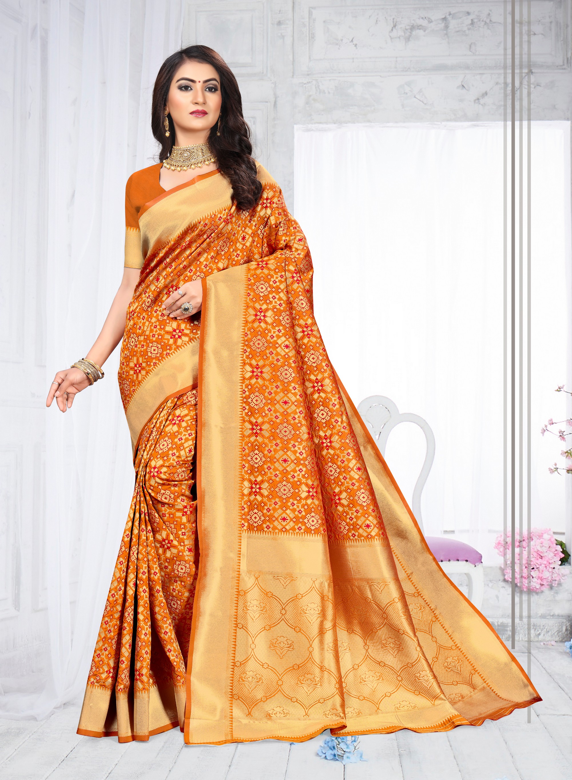 Shop Online Weaving Silk Classic Saree : 155301