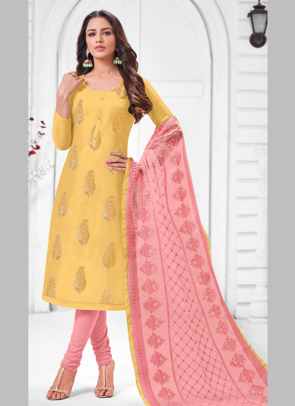kosa silk salwar suit