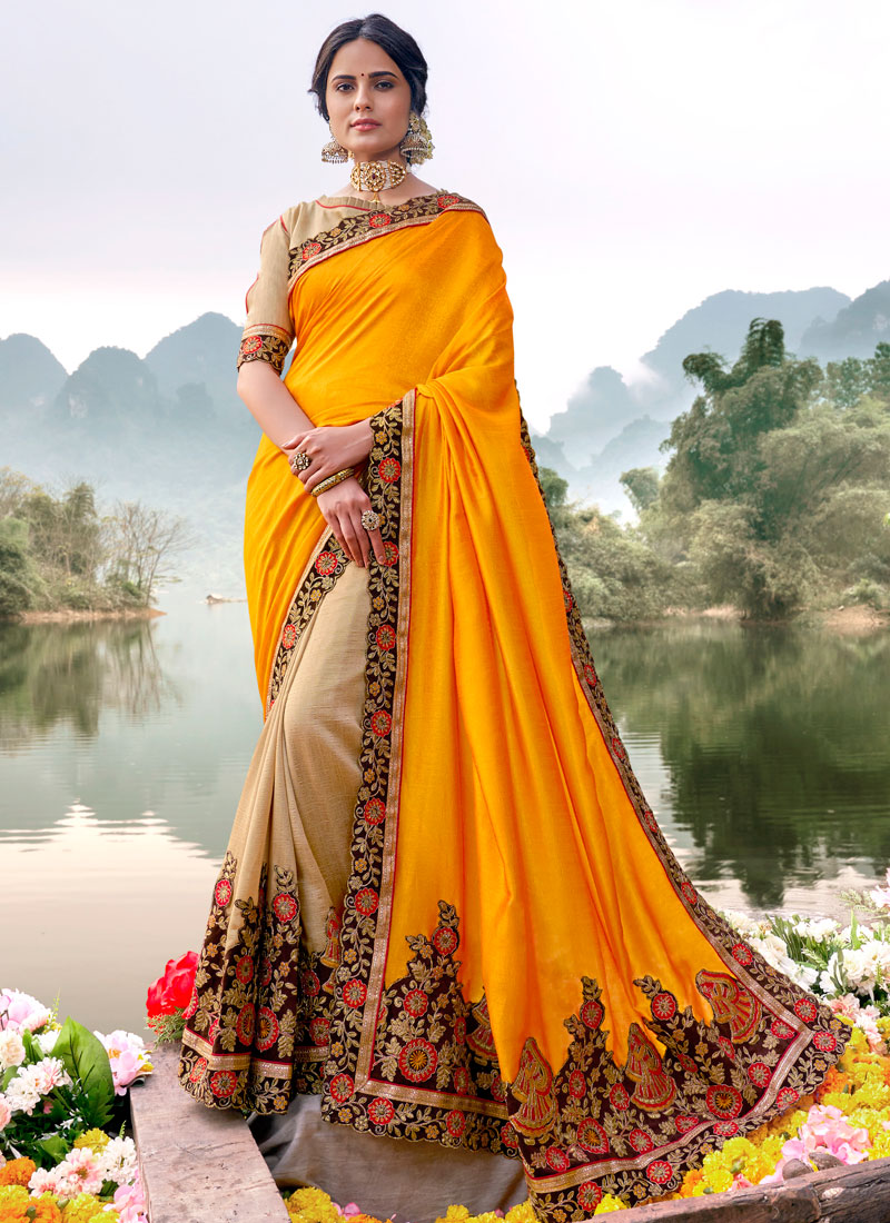 Buy Zari Classic Saree Online 151078