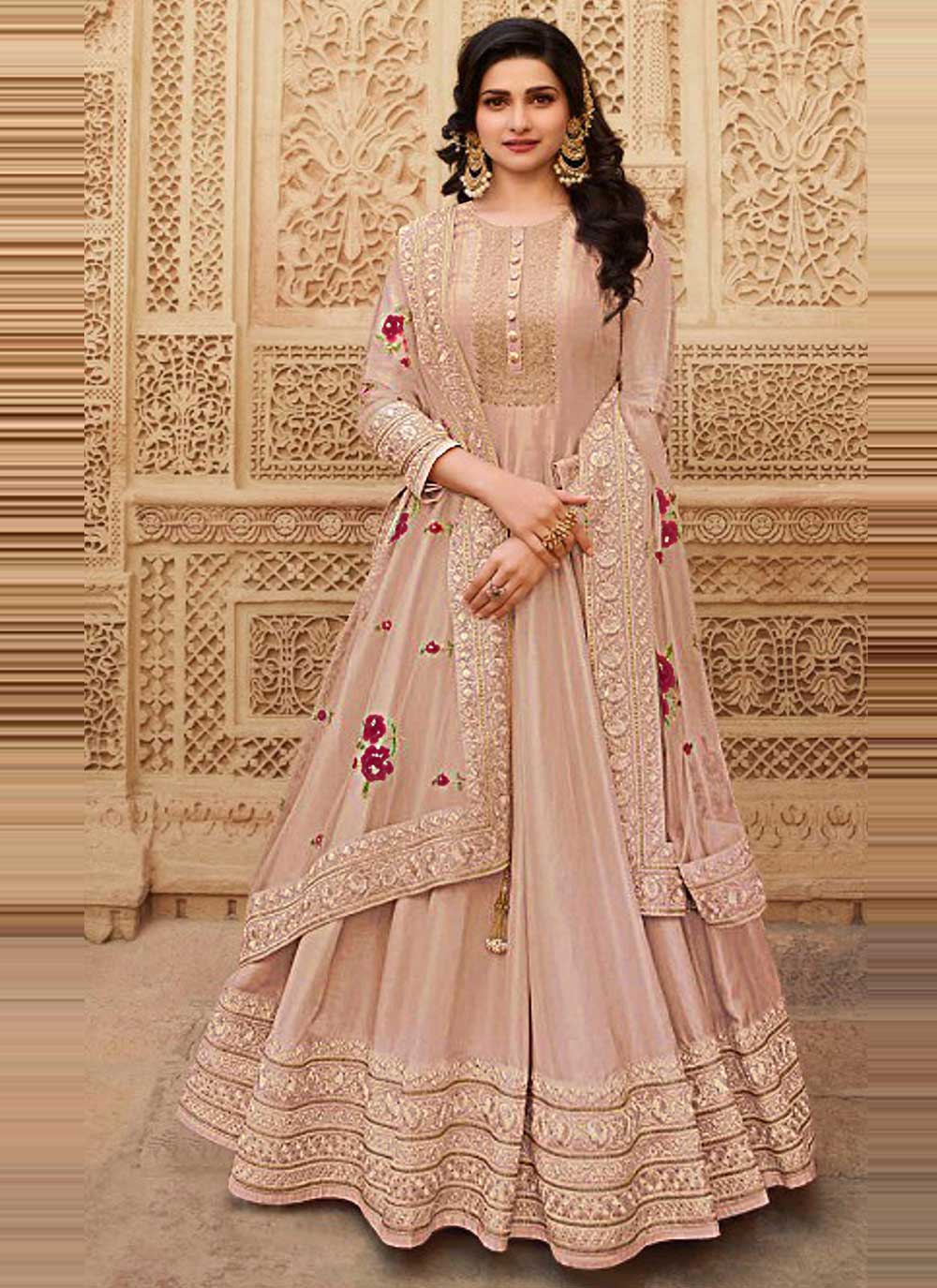 Prachi desai hot sale anarkali dress