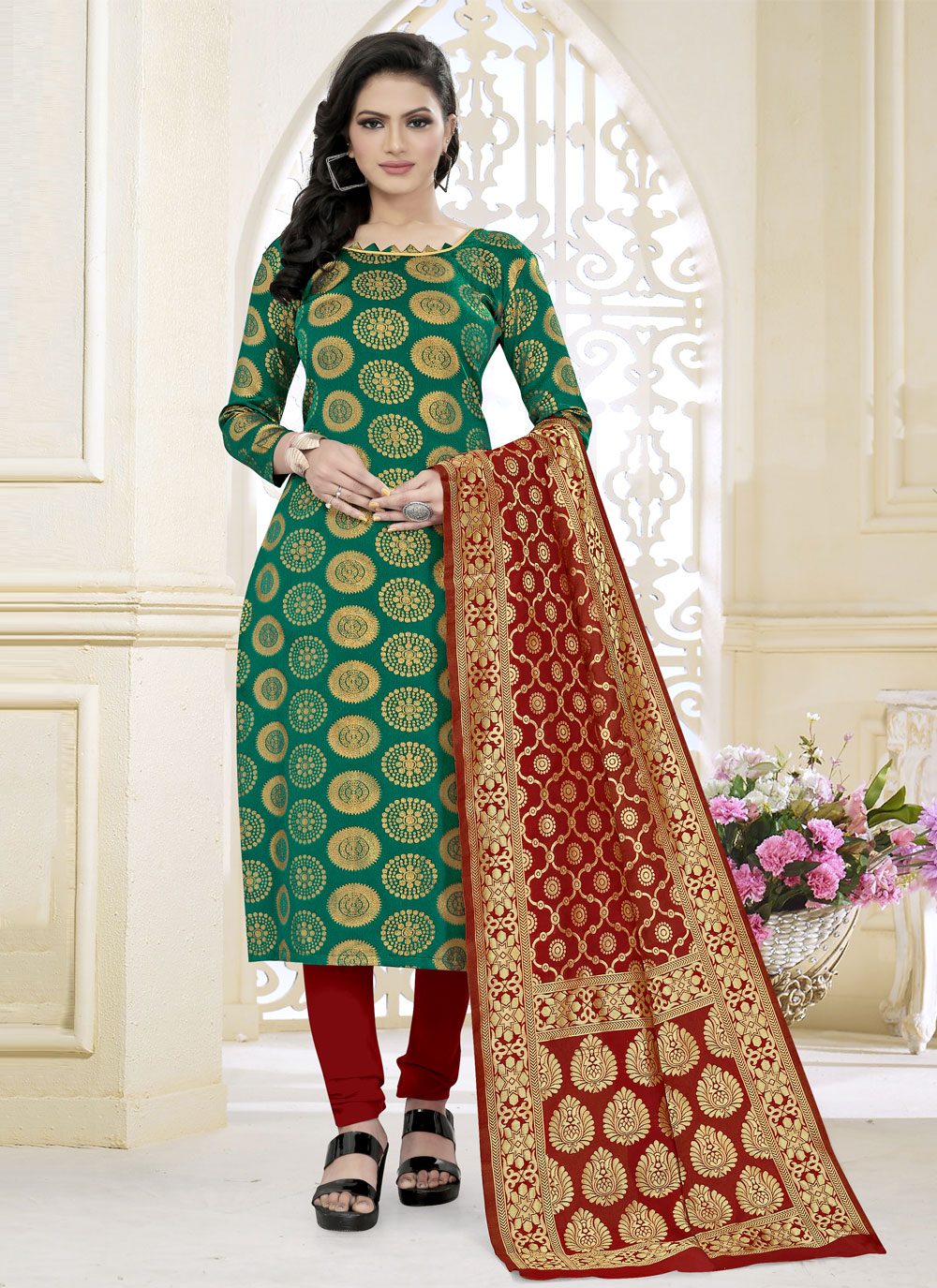 Fancy churidar dress sale