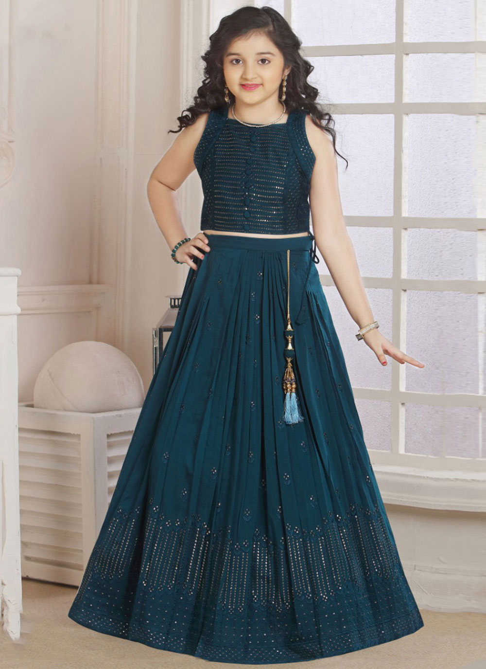 Ethnic fashion online - Sangeet Teen Girls Indo Western