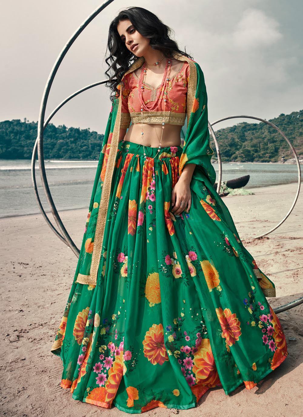 shop-green-sangeet-lehenga-choli-online-192006-lehenga-choli