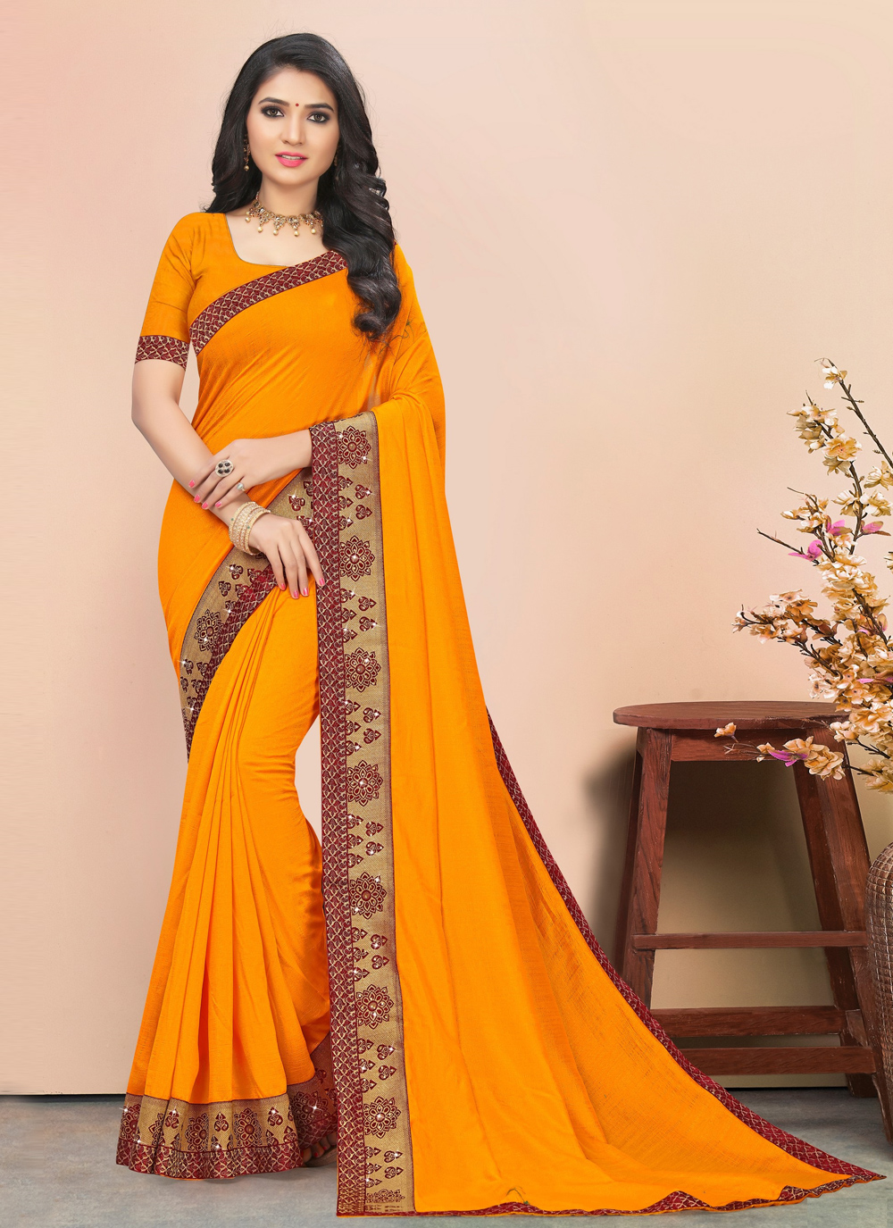 Buy Lace Casual Saree Online : 176039 - Bollywood Sarees