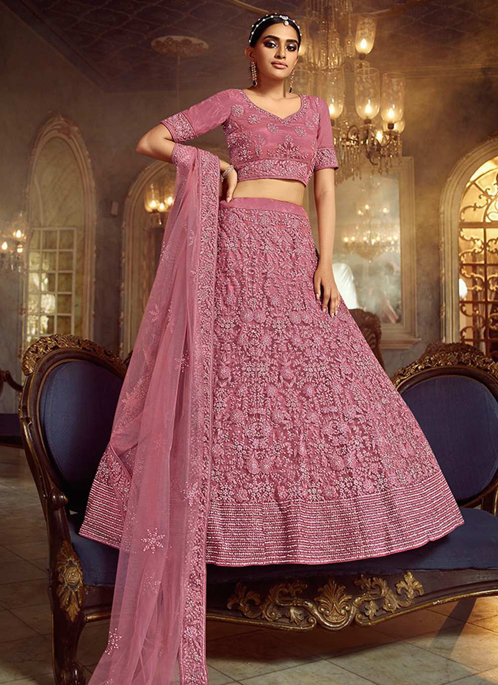 mehndi lehenga online