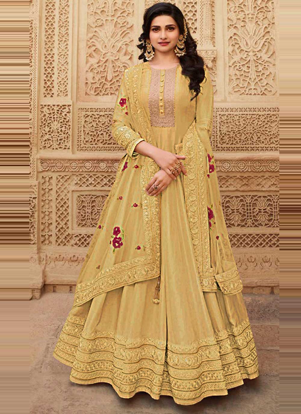 Prachi desai hot sale anarkali dress