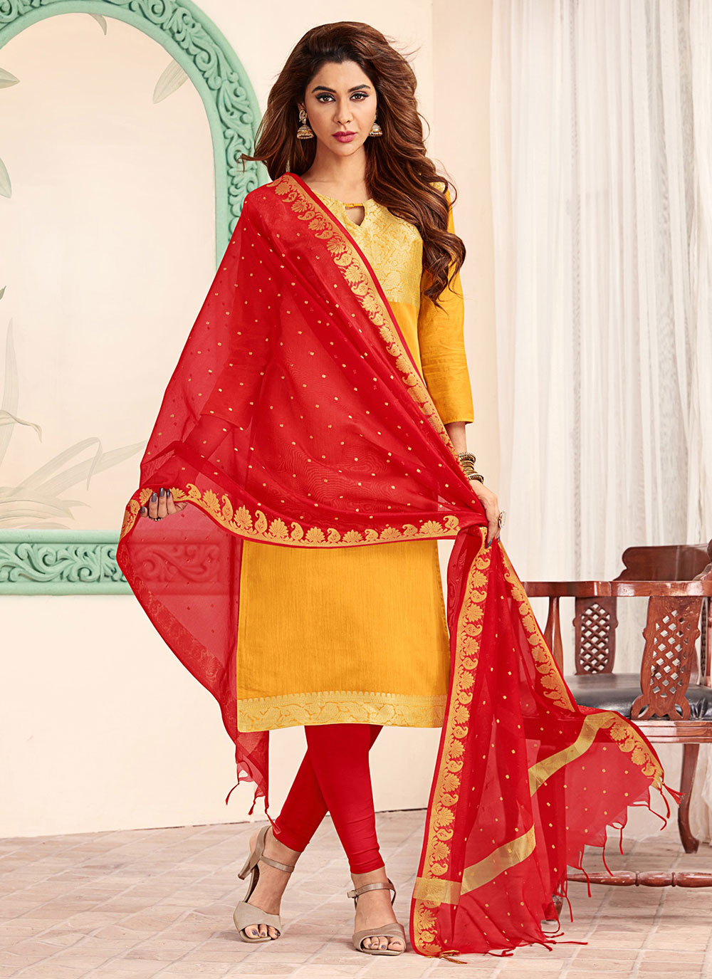 Buy Dandelion Yellow Salwar Suit online-Karagiri – Karagiri Global