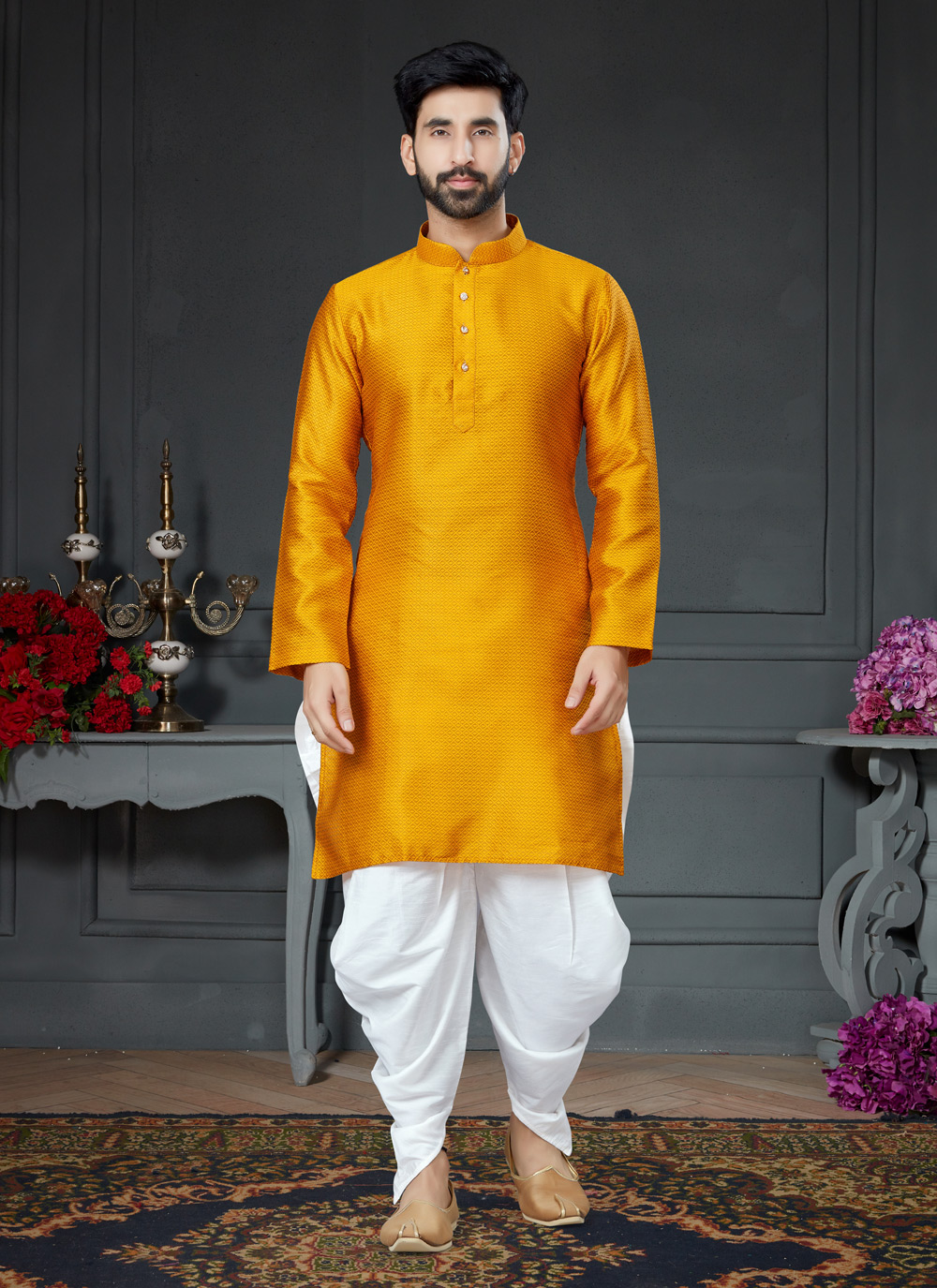 Dhoti kurta sale for engagement