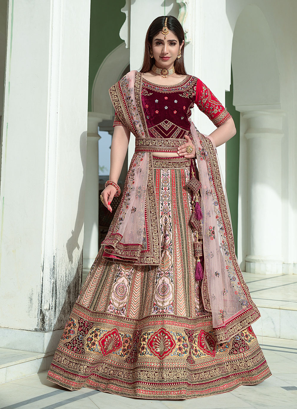 Designer Lehenga Choli For Women Party Wear Bollywood Lengha