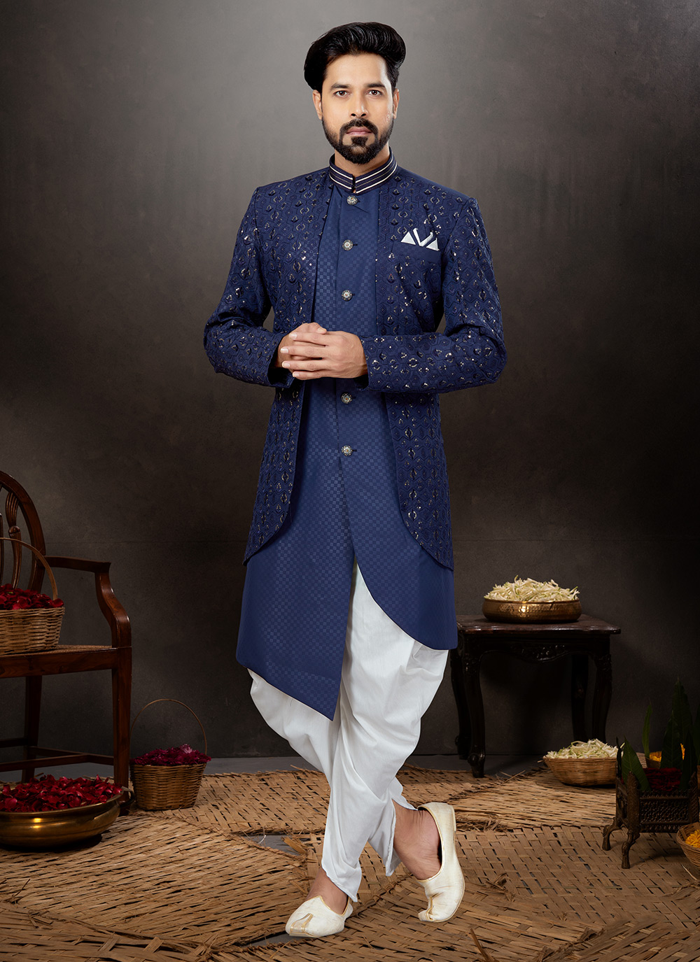 5 accessories that will add elegance to your sherwani – P N RAO